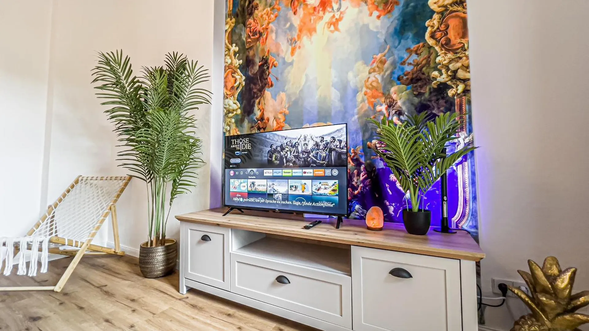 Apartment Grosse 3 Schlafzimmer Unterkunft Mit Kueche, Bad, Waschmaschine & Balkon Am Zoo Leipzig